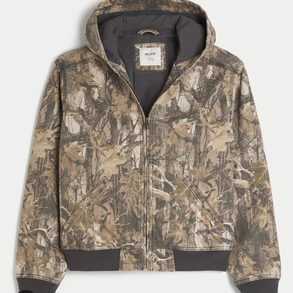 Hollister Men's Camouflage Jacket